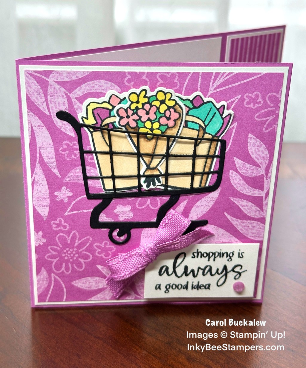 Stampin’ Up! Sneak Peek – Attention Shoppers Gift Card Holder