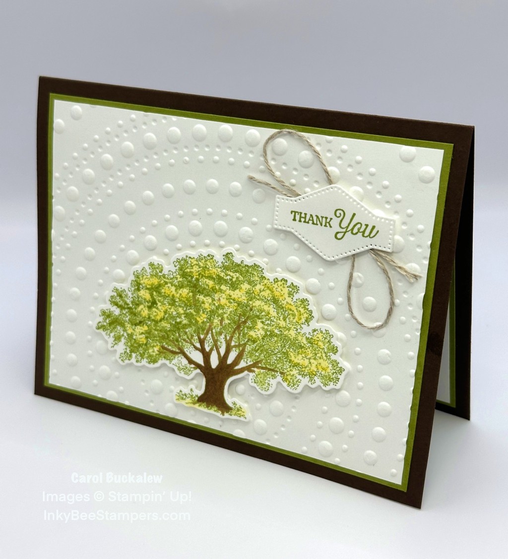 Stampin’ Up! Sneak Peek – Loveliest Tree Thank You Card