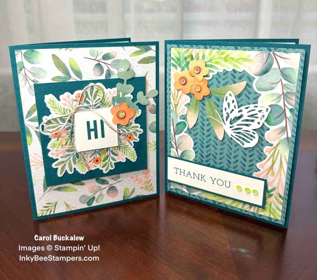 Stampin’ Up! Frames & Flowers Quick & Easy Cards