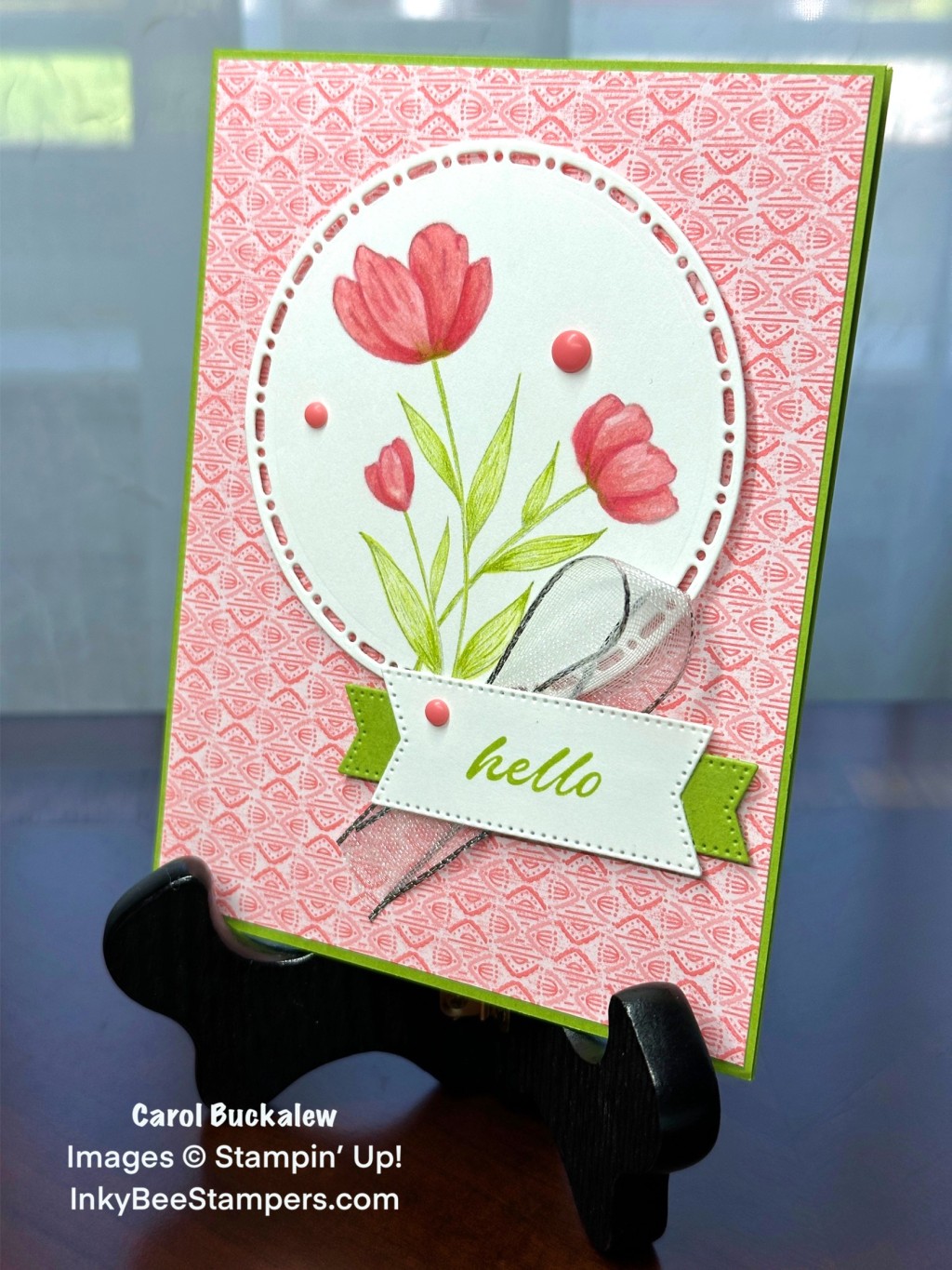 Stampin’ Up! Spotlight on Nature Note Card